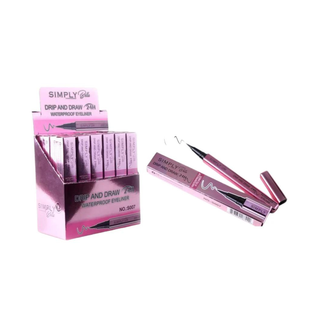 EYELINER SIMPLY BELLA-DRIP AND DRAW WATERPROOF